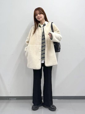 「アイテム（テーラードジャケット）」を使った、きょんさん（レディース・155cm・30代）の冬コーディネート