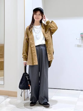 きょんさん（レディース・155cm・30代）の秋コーディネート