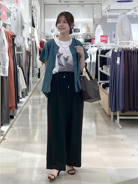 「アイテム（パンツ）」を使った、きょんさん（レディース・155cm・30代）の夏コーディネート