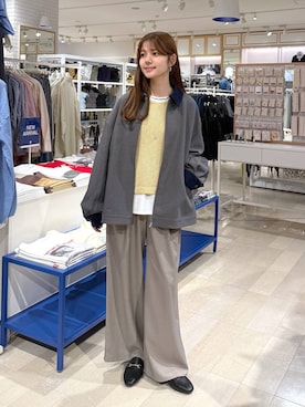 「GLOBAL WORK（グローバルワーク）のアイテム（アクセサリー）」を使った、きょんさん（レディース・155cm）の春コーディネート