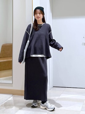 「アイテム（ワンピース）」を使った、きょんさん（レディース・155cm・30代）の秋コーディネート