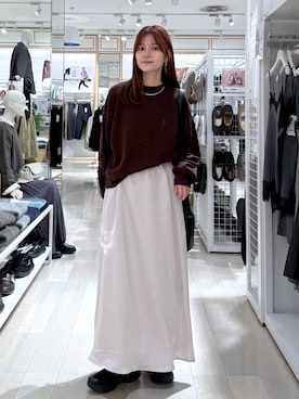 「アイテム（スウェット）」を使った、きょんさん（レディース・155cm・30代）の秋コーディネート