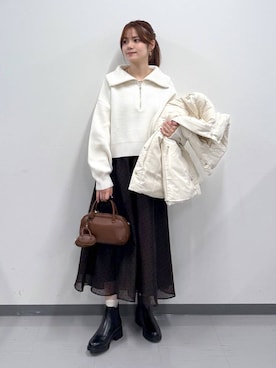 きょんさん(レディース・155cm)の冬コーディネート