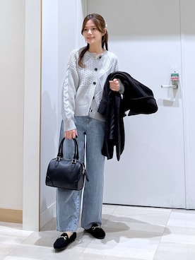 「アイテム（シュシュ）」を使った、きょんさん（レディース・155cm・30代）の冬コーディネート