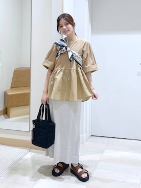 「アイテム（財布/小物）」を使った、きょんさん（レディース・155cm・30代）の夏コーディネート