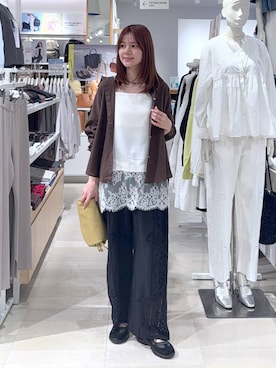 「GLOBAL WORK（グローバルワーク）のアイテム（シューズ）」を使った、きょんさん（レディース・155cm）の春コーディネート