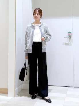 「アイテム（アクセサリー）」を使った、きょんさん（レディース・155cm・30代）の秋コーディネート