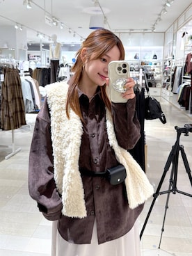 「GLOBAL WORK（グローバルワーク）のアイテム（ジャケット/アウター）」を使った、きょんさん（レディース・155cm）の秋コーディネート