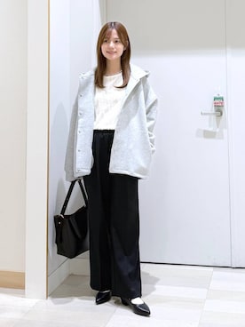 「アイテム（ブルゾン）」を使った、きょんさん（レディース・155cm・30代）の秋コーディネート