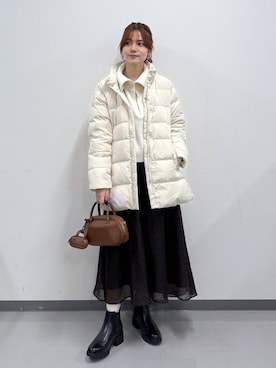 「GLOBAL WORK（グローバルワーク）のアイテム（トップス）」を使った、きょんさん（レディース・155cm）の冬コーディネート