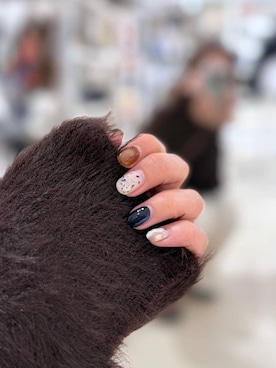 「アイテム（シュシュ）」を使った、きょんさん（レディース・155cm・30代）の秋コーディネート