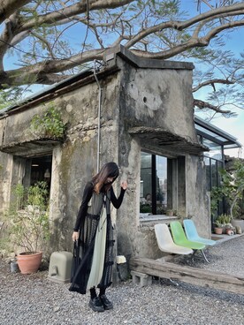「アイテム（その他トップス）」を使った、Yuanさん（レディース・156cm・20代）の秋コーディネート