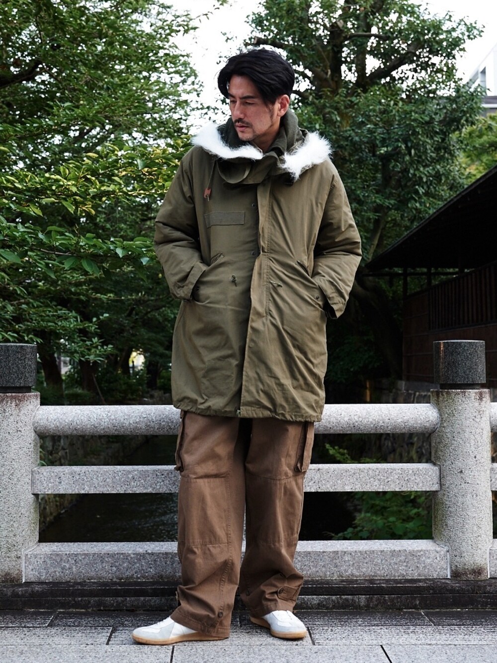 yuya kudo｜YMCLKYのモッズコートを使ったコーディネート - WEAR