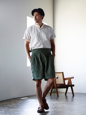 yuya kudoさん（メンズ・182cm）の夏コーディネート