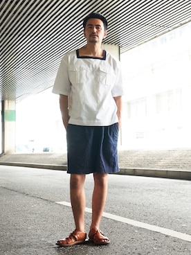 サンダルを使った「sussous」の人気ファッションコーディネート - WEAR