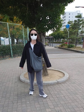 「select MOCA（セレクトモカ）のアイテム（その他アウター）」を使った、imoさん（レディース・163cm）の秋コーディネート