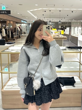 「アイテム（その他小物）」を使った、yuikaさん（レディース・154cm）の秋コーディネート