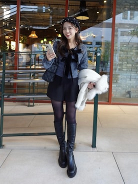 yuikaさん（レディース・154cm）の秋コーディネート