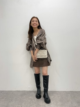 yuikaさん（レディース・152cm）の秋コーディネート