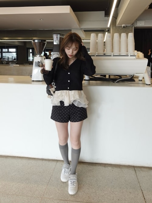 チャーム付きコンパクトショートパンツ（その他パンツ）｜Chico（チコ