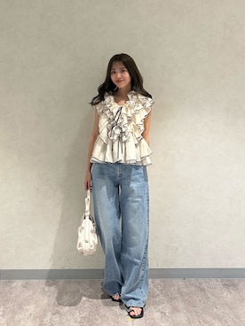 yuikaさん（レディース・154cm）の春コーディネート