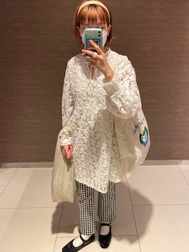 「ニコアンド」｜「アイテム（パンプス）」を使った、トウニュウチャンさん（レディース・157cm）の秋コーディネート
