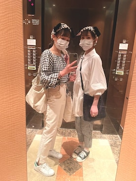 さつまいも。さん（レディース・162cm）の夏コーディネート