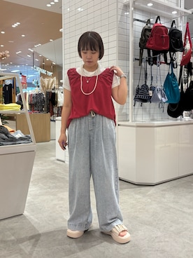 a s u k aさん（骨格ストレート・レディース・145cm）の夏コーディネート