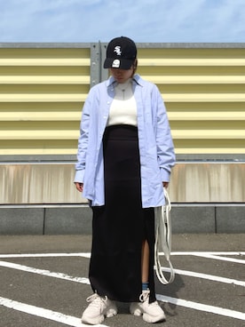 「TOMMY HILFIGER（トミーヒルフィガー）のアイテム」を使った、a s u k aさん（レディース・146cm）の春コーディネート