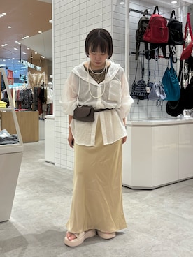 a s u k aさん（骨格ストレート・レディース・145cm）の夏コーディネート