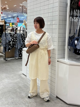 「アイテム（Tシャツ/カットソー）」を使った、a s u k aさん（レディース・145cm）の夏コーディネート