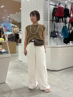 a s u k aさん（骨格ストレート・レディース・145cm）の夏コーディネート