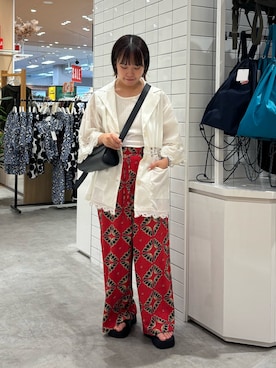 「アイテム（シャツ/ブラウス）」を使った、a s u k aさん（レディース・145cm）の夏コーディネート