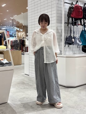 a s u k aさん（骨格ストレート・レディース・145cm）の夏コーディネート