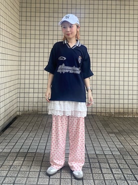 「adidas（アディダス）のサンバ OG / SAMBA OG / アディダスオリジナルス adidas Originals スニーカー（スニーカー）」を使った、もちちゃんさん（レディース・158cm）の秋コーディネート