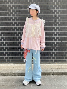 もちちゃんさん(レディース・158cm)の春コーディネート