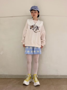 もちちゃんさん（レディース・158cm）の春コーディネート