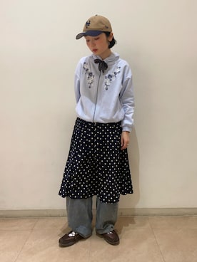 もちちゃんさん(レディース・158cm)の春コーディネート