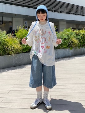 もちちゃんさん(レディース・158cm)の春コーディネート