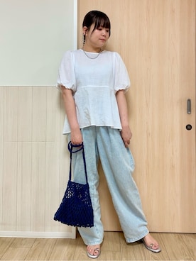 nanaseさん（レディース・161cm）の夏コーディネート