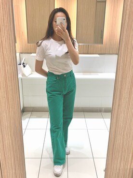 Nazu One Wayのデニムパンツを使ったコーディネート Wear