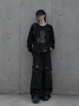 「GRANCY（グランシー）のアイテム（パンツ）」を使った、Natさん（メンズ・172cm）の秋コーディネート