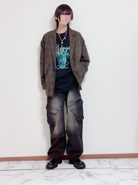 「いいね返し」｜Natさん（メンズ・172cm）の秋コーディネート