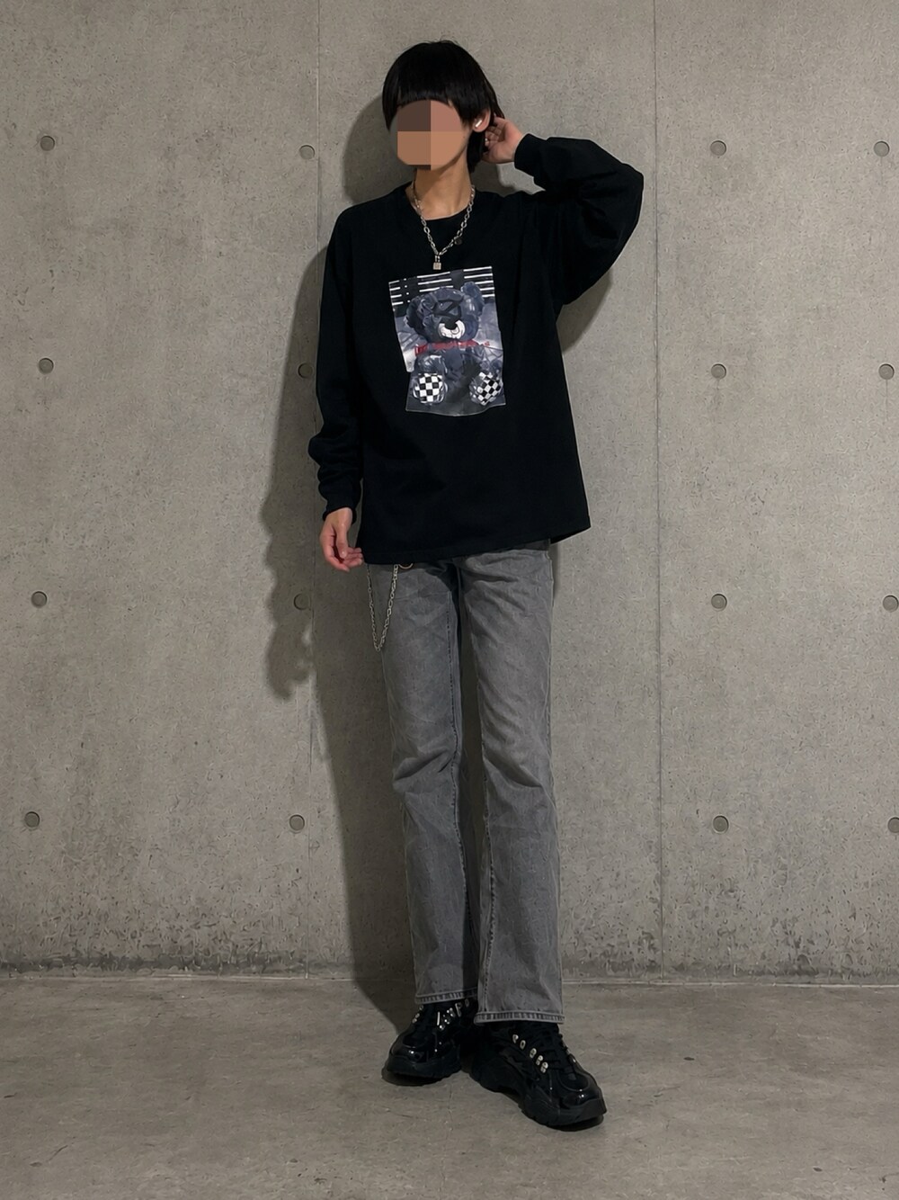 OY/オーワイ』CUBE LOGO NECKLACE/キューブロゴデザイン ネックレスを