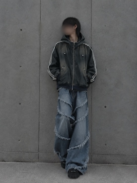 「ADRER（アドラー）のアイテム（ジャケット/アウター）」を使った、Natさん（メンズ・172cm）の秋コーディネート