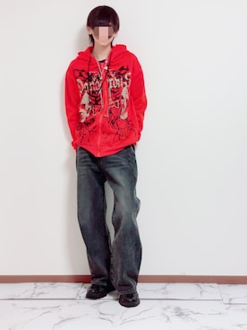 「CLEL（クレイル）のアイテム」を使った、Natさん（メンズ・172cm）の冬コーディネート