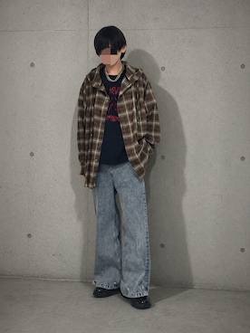 Natさん（メンズ・172cm）の春コーディネート