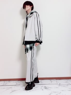 「CHANEL（シャネル）のアイテム」を使った、Natさん（メンズ・172cm）の冬コーディネート