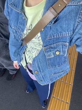 「ティシャツコーデ」｜文さん（レディース・160cm）の秋コーディネート