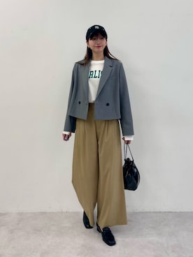 上田(ueda)さん(レディース・165cm)の冬コーディネート